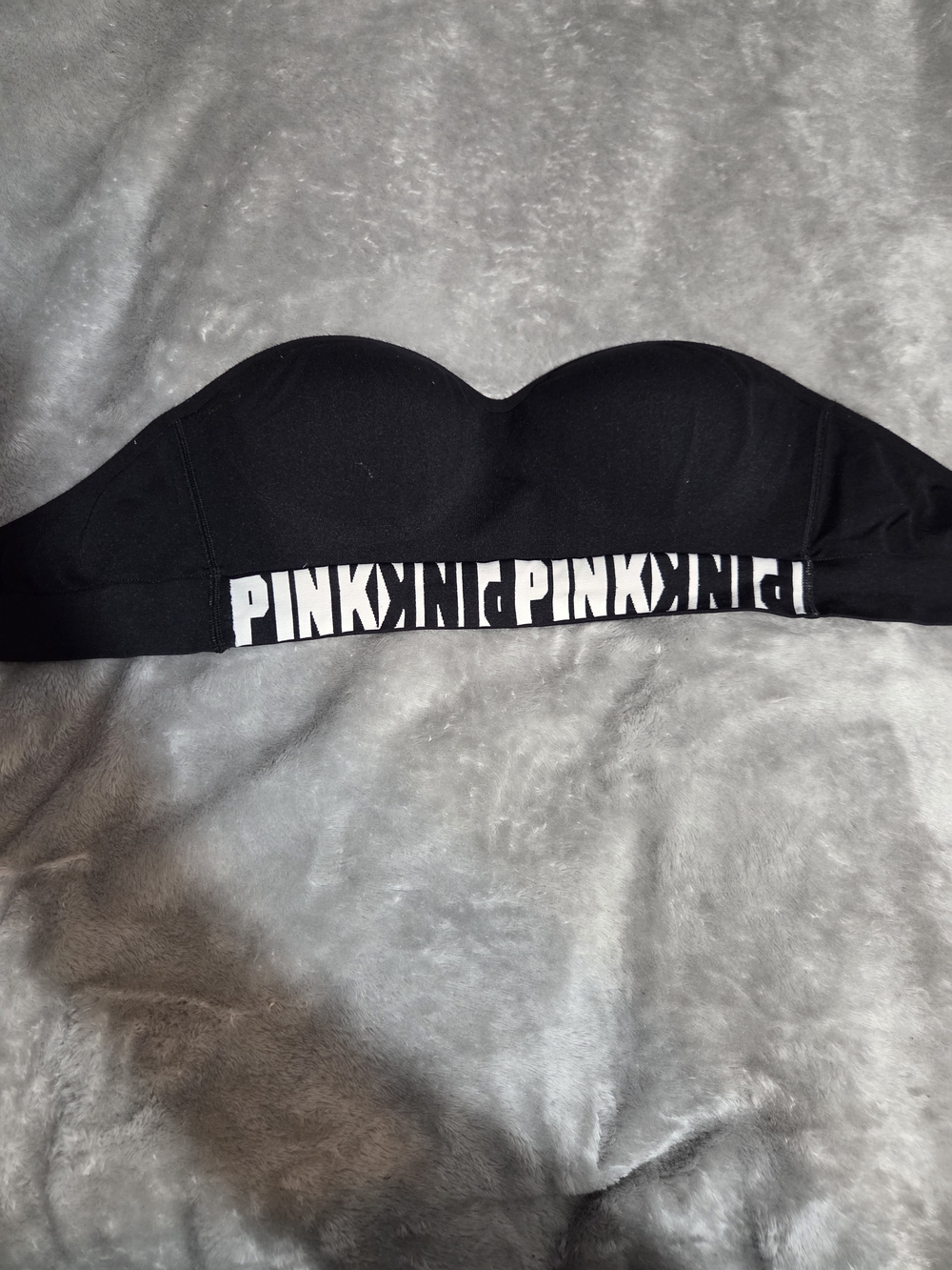 🔴4 For $25🔴 PINK Victoria's Secret by Victoria's Secret Black Strapless Bra